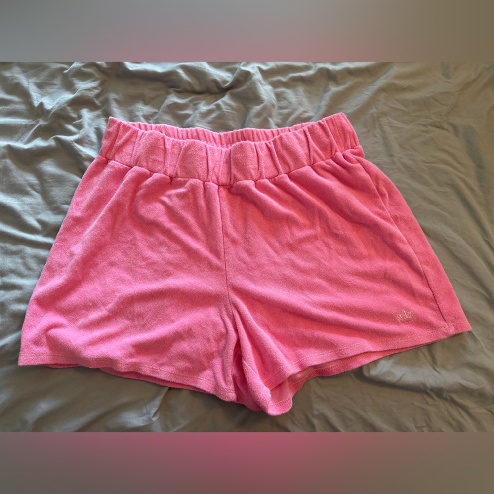 Pink Terry Juicy Couture Women's Shorts